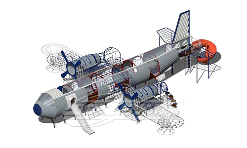 Игровой комплекс Industrial ГН-2310 Самолет